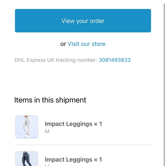 DFYNE impact leggings - lunar - Picture 7 of 7